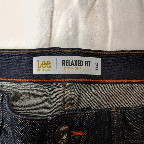 Lee Modern Series Relaxed Fit Straight Leg Jeans – Big & Tall – 56x30 – NEW - Picture 6 of 10